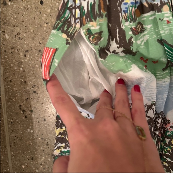 Cath Kidston British Duck Pond Dress, Women’s Size 6 US, 10 UK 🦆🌿🛶 - Picture 8 of 8